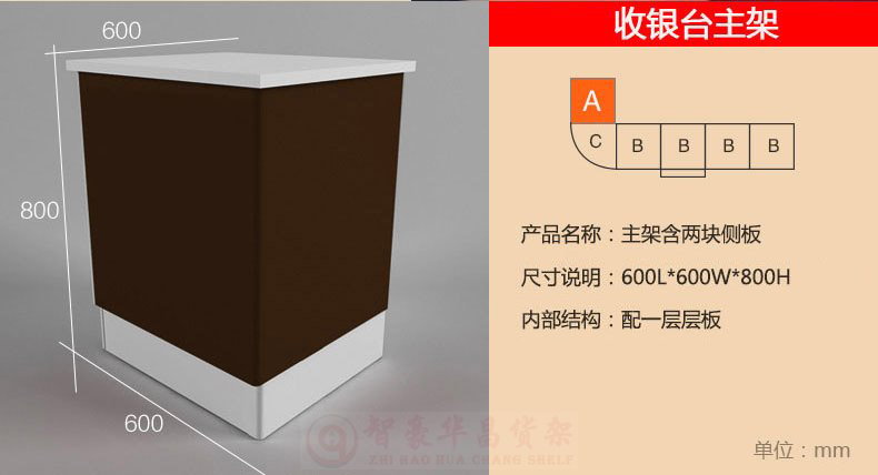 收銀臺(tái)結(jié)構(gòu)